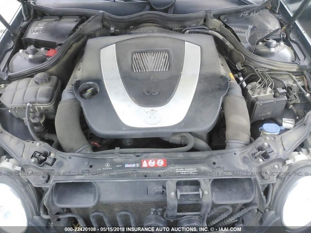 WDBRF92J76F772533 - 2006 MERCEDES-BENZ C GENERATION 2006 280 4MATIC BLACK photo 10