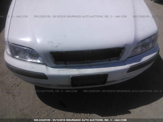 YV1VS29532F831223 - 2002 VOLVO S40 1.9T WHITE photo 6