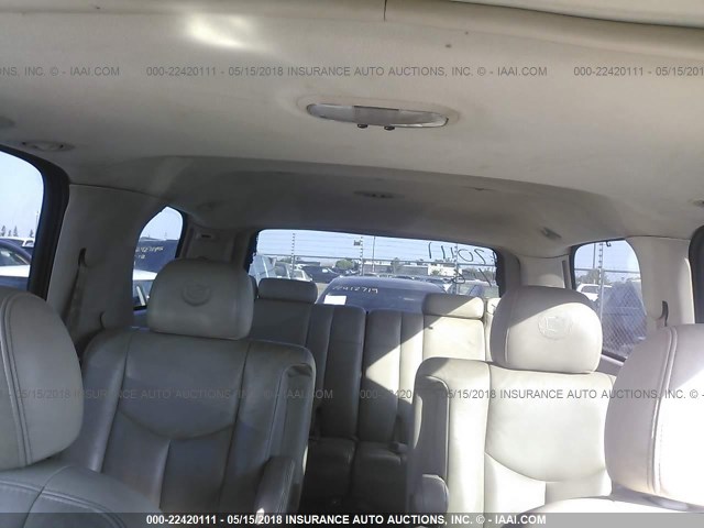 1GYEK63N05R172990 - 2005 CADILLAC ESCALADE LUXURY შავი ფოტო 8