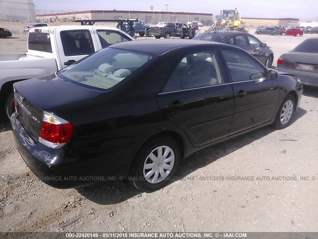 4T1BE32KX6U110528 - 2006 TOYOTA CAMRY LE/XLE/SE შავი ფოტო 4