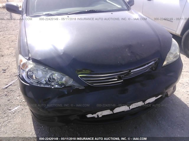 4T1BE32KX6U110528 - 2006 TOYOTA CAMRY LE/XLE/SE შავი ფოტო 6