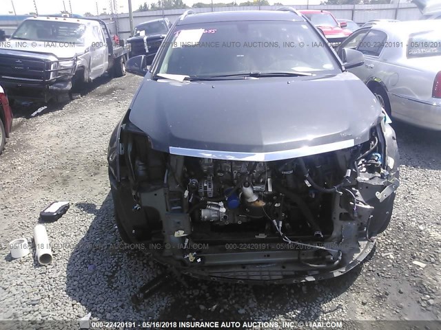 3GYFNCE31GS562972 - 2016 CADILLAC SRX PERFORMANCE COLLECTION Ашық көк фото 6