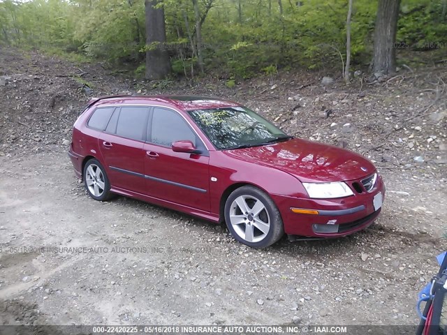 YS3FH51U961117766 - 2006 SAAB 9-3 AERO RED photo 1