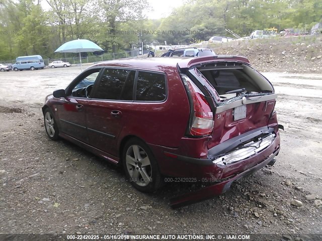 YS3FH51U961117766 - 2006 SAAB 9-3 AERO RED photo 3