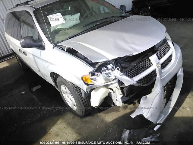 1D8GP24R83B341686 - 2003 DODGE GRAND CARAVAN SE SILVER photo 6