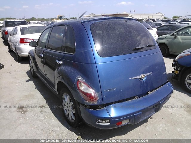 3A8FY58999T579825 - 2009 CHRYSLER PT CRUISER TOURING BLUE photo 3