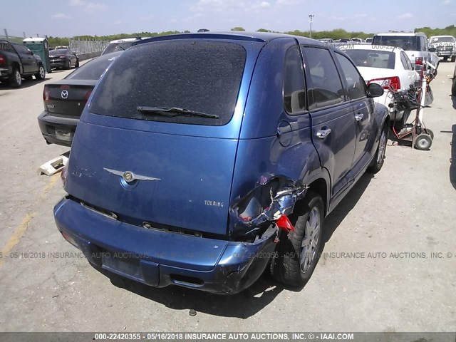 3A8FY58999T579825 - 2009 CHRYSLER PT CRUISER TOURING BLUE photo 4