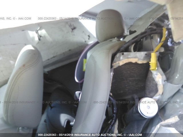 19XFB2F9XCE073605 - 2012 HONDA CIVIC EXL WHITE photo 8