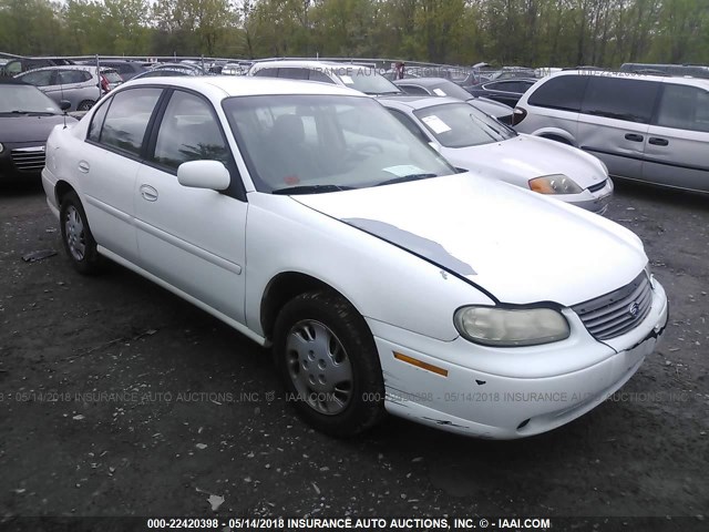 1G1ND52T3X6242408 - 1999 CHEVROLET MALIBU WHITE photo 1