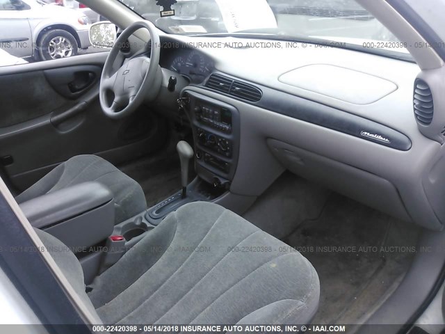 1G1ND52T3X6242408 - 1999 CHEVROLET MALIBU Ақ фото 5