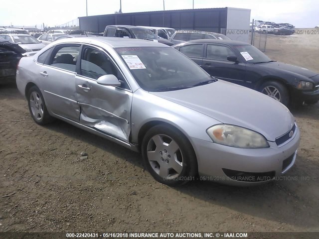 2G1WD58C069313955 - 2006 CHEVROLET IMPALA SUPER SPORT SILVER photo 1