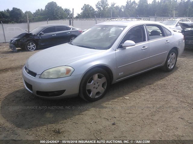 2G1WD58C069313955 - 2006 CHEVROLET IMPALA SUPER SPORT 银色 照片 2