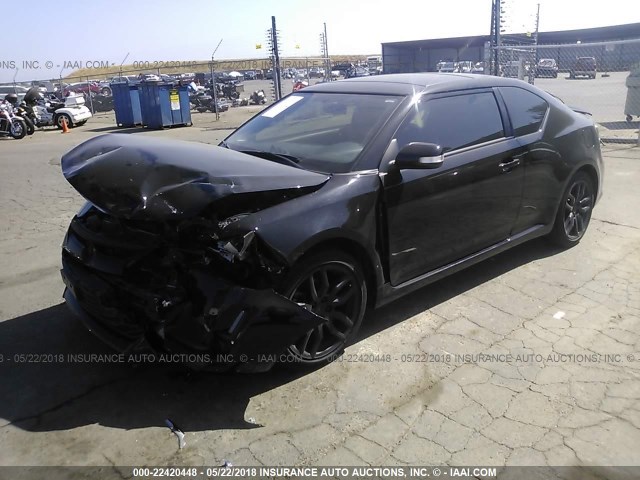 JTKJF5C76GJ024745 - 2016 TOYOTA SCION TC 黑色 照片 2