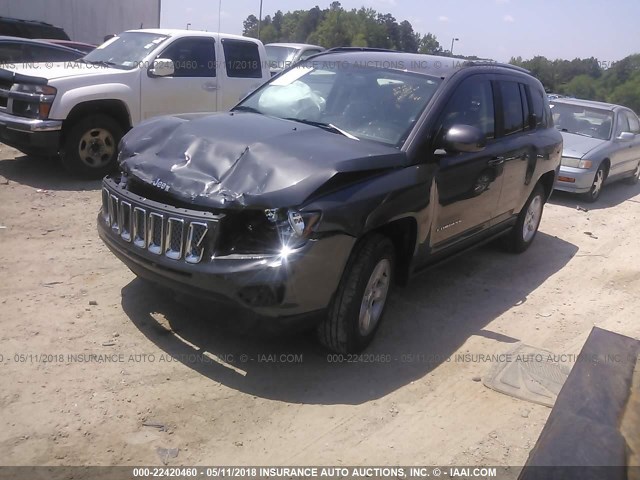 1C4NJCEA1GD769129 - 2016 JEEP COMPASS LATITUDE 灰色 照片 2