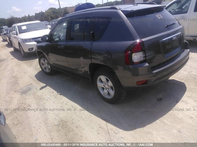 1C4NJCEA1GD769129 - 2016 JEEP COMPASS LATITUDE 灰色 照片 3