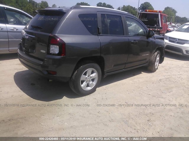 1C4NJCEA1GD769129 - 2016 JEEP COMPASS LATITUDE 灰色 照片 4