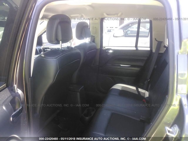 1C4NJCEA1GD769129 - 2016 JEEP COMPASS LATITUDE 灰色 照片 8