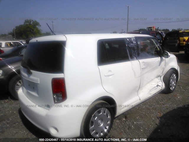 JTLZE4FE6CJ000543 - 2012 TOYOTA SCION XB თეთრი ფოტო 4