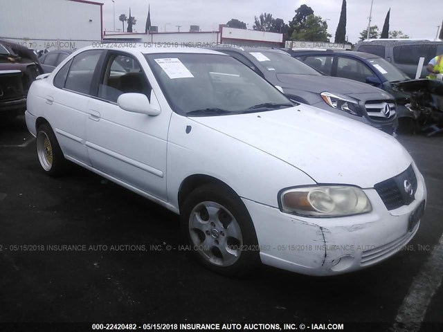 3N1CB51D64L879876 - 2004 NISSAN SENTRA 1.8/1.8S WHITE photo 1