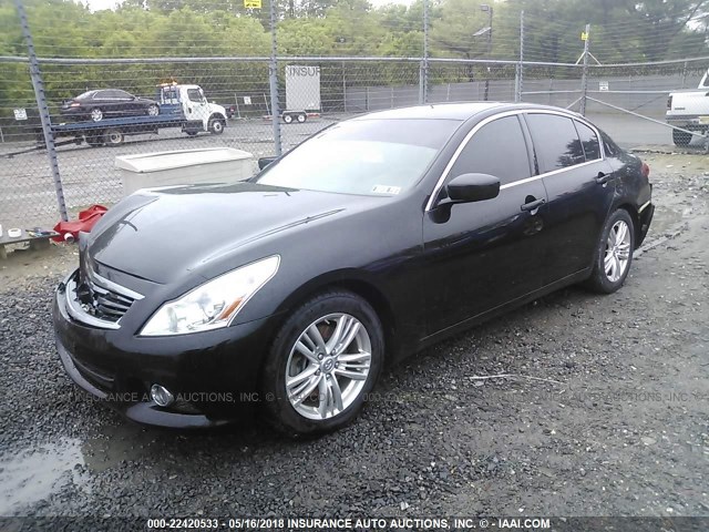 JN1CV6AP5BM304131 - 2011 INFINITI G37 SPORT BLACK photo 2