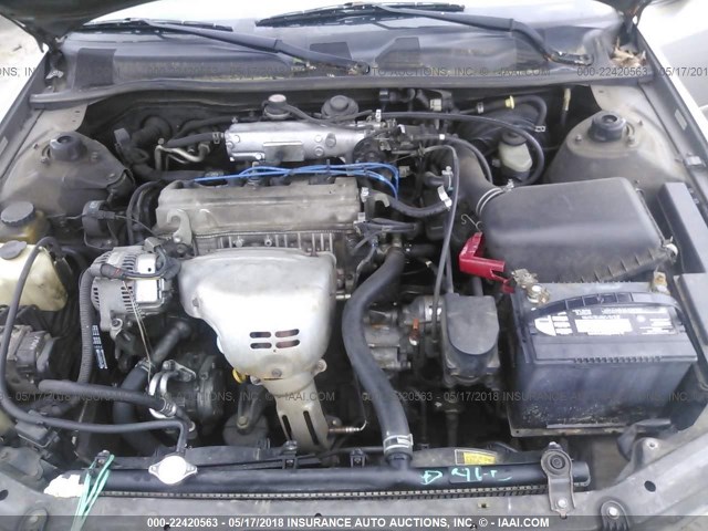 4T1BG22KXVU125629 - 1997 TOYOTA CAMRY CE/LE/XLE 灰色 照片 10