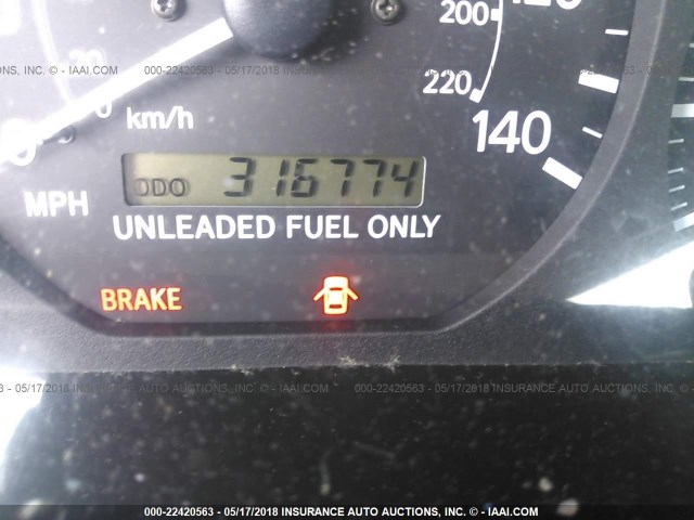 4T1BG22KXVU125629 - 1997 TOYOTA CAMRY CE/LE/XLE 灰色 照片 7