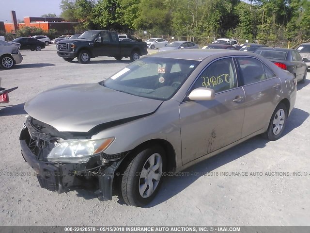 4T1BK46K48U069969 - 2008 TOYOTA CAMRY LE/XLE/SE ოქროსფერი ფოტო 2