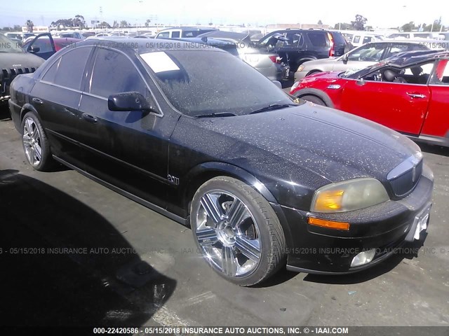 1LNHM87A82Y673588 - 2002 LINCOLN LS BLACK photo 1
