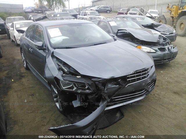1VWDT7A36HC003762 - 2017 VOLKSWAGEN PASSAT R-LINE Boz foto 1