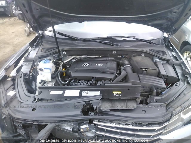 1VWDT7A36HC003762 - 2017 VOLKSWAGEN PASSAT R-LINE Boz foto 10