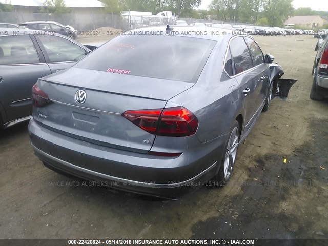 1VWDT7A36HC003762 - 2017 VOLKSWAGEN PASSAT R-LINE Boz foto 4