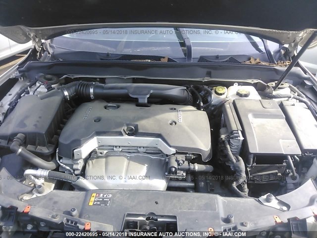 1G11B5SA3DF175341 - 2013 CHEVROLET MALIBU LS ბეჟი ფოტო 10