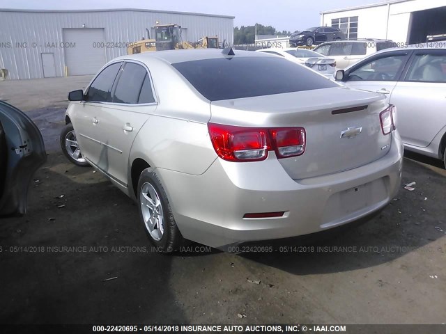 1G11B5SA3DF175341 - 2013 CHEVROLET MALIBU LS ბეჟი ფოტო 3