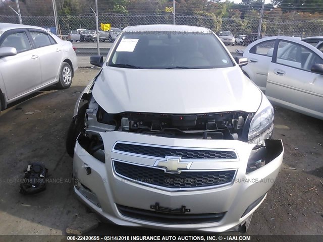 1G11B5SA3DF175341 - 2013 CHEVROLET MALIBU LS ბეჟი ფოტო 6