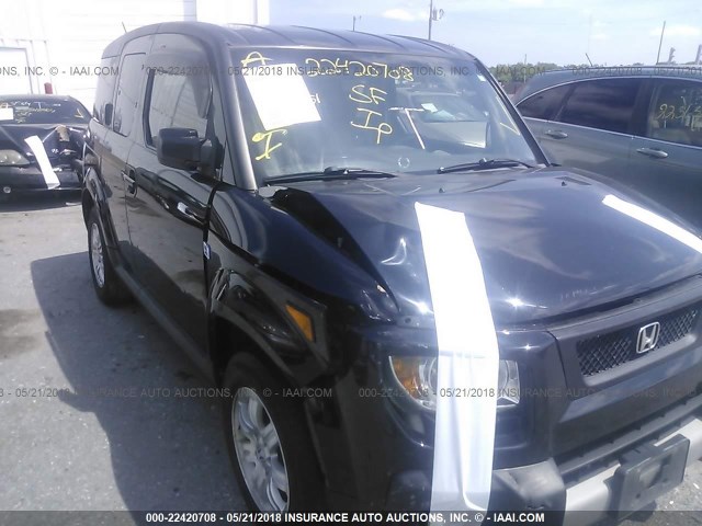 5J6YH28786L023536 - 2006 HONDA ELEMENT EX BLACK photo 6