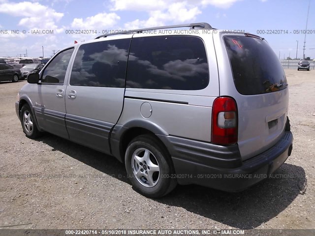 1GMDX03E84D124659 - 2004 PONTIAC MONTANA SILVER photo 3