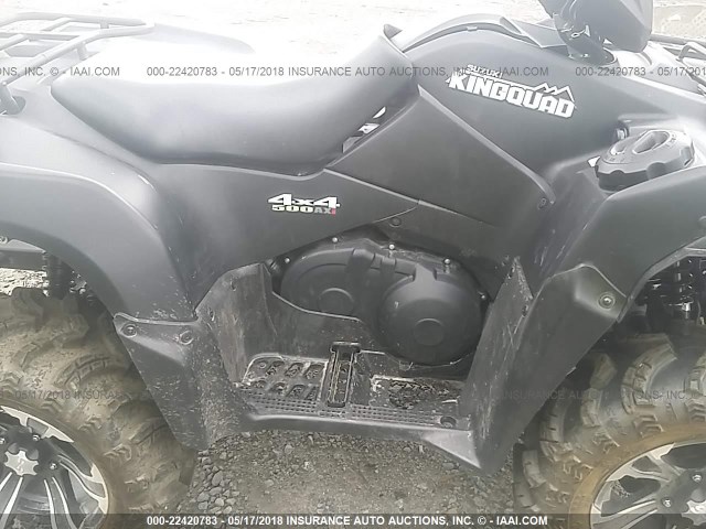 5SAAM45P7H7102147 - 2017 SUZUKI LT-A500 XP BLACK photo 8