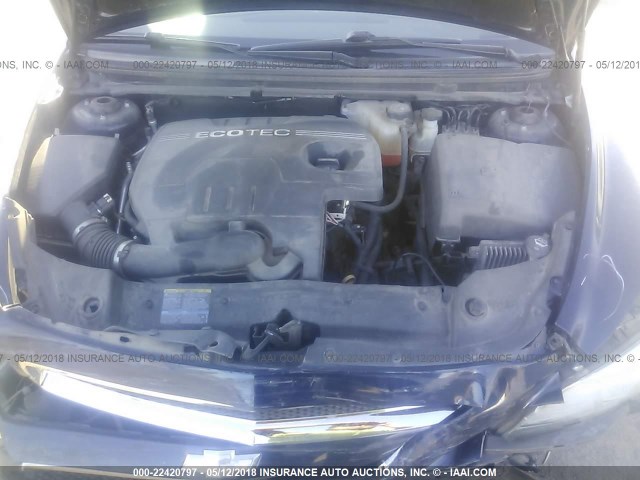 1G1ZC5E06AF167040 - 2010 CHEVROLET MALIBU 1LT 深蓝色 照片 10