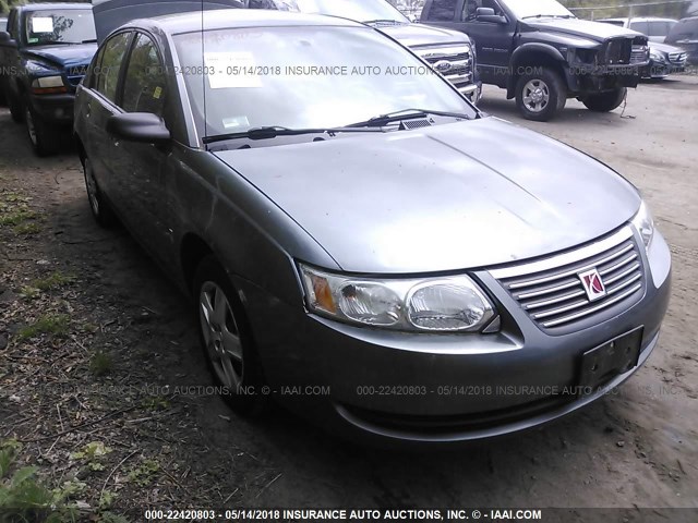 1G8AJ58F47Z170921 - 2007 SATURN ION LEVEL 2 GRAY photo 1