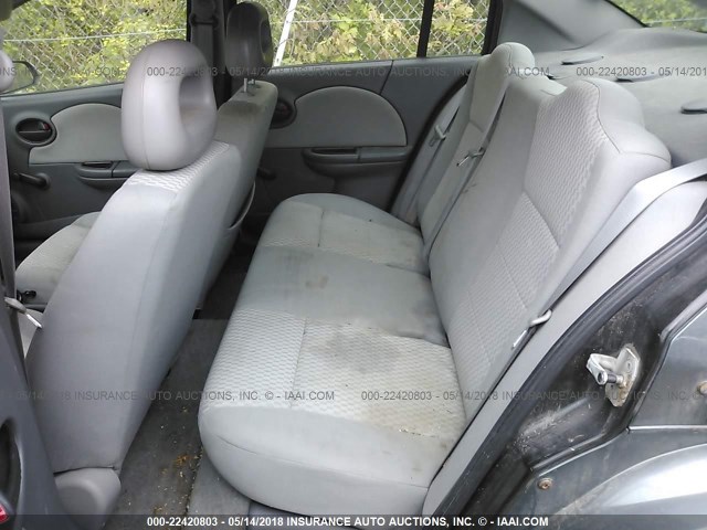 1G8AJ58F47Z170921 - 2007 SATURN ION LEVEL 2 GRAY photo 8