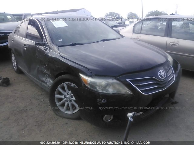 4T4BF3EK8BR110892 - 2011 TOYOTA CAMRY SE/LE/XLE BLACK photo 1