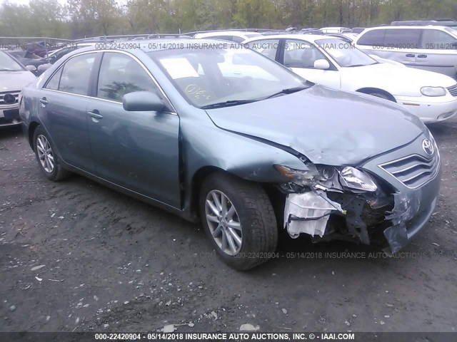 4T1BF3EK3AU541651 - 2010 TOYOTA CAMRY SE/LE/XLE TEAL photo 1