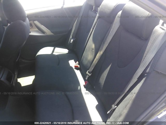 4T1BF3EK1AU015261 - 2010 TOYOTA CAMRY SE/LE/XLE ნაცრისფერი ფოტო 8