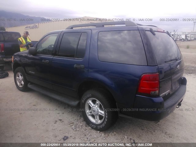 1FMZU73E15ZA68141 - 2005 FORD EXPLORER XLT/XLT SPORT/NBX 蓝色 照片 3