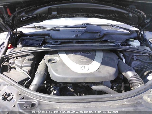 4JGCB56E78A065274 - 2008 MERCEDES-BENZ R 350 BLUE photo 10