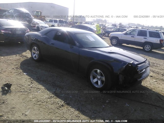 2B3LJ44V19H606389 - 2009 DODGE CHALLENGER SE BLACK photo 1