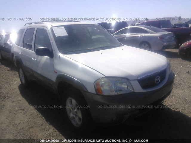 4F2YU08122KM08849 - 2002 MAZDA TRIBUTE LX/ES Սպիտակ լուսանկար 1