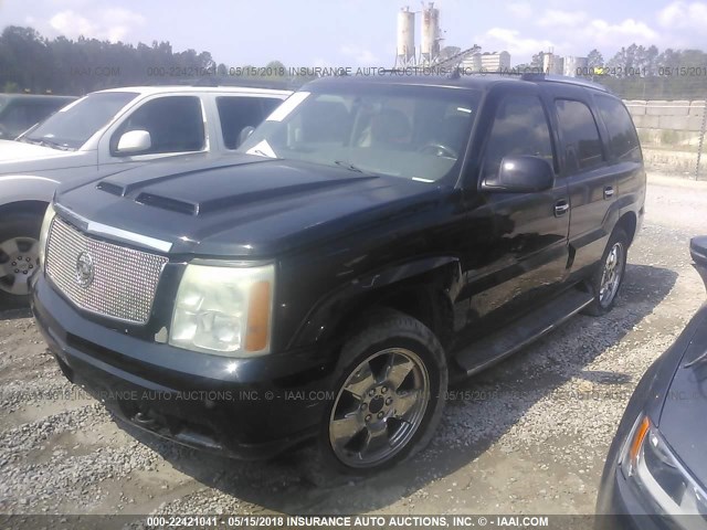 1GYEC63T04R248993 - 2004 CADILLAC ESCALADE LUXURY BLACK photo 2