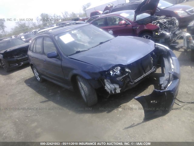 JM1BJ245621522894 - 2002 MAZDA PROTEGE PR5 蓝色 照片 1