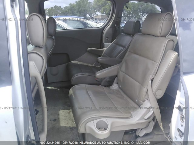 5N1BV28U24N352336 - 2004 NISSAN QUEST S/SE/SL SILVER photo 8